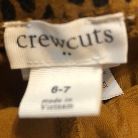 crew cuts & Old Navy 6/7 back to school girl bundle. flippy shirt, pants, dress. - Picture 6 of 8